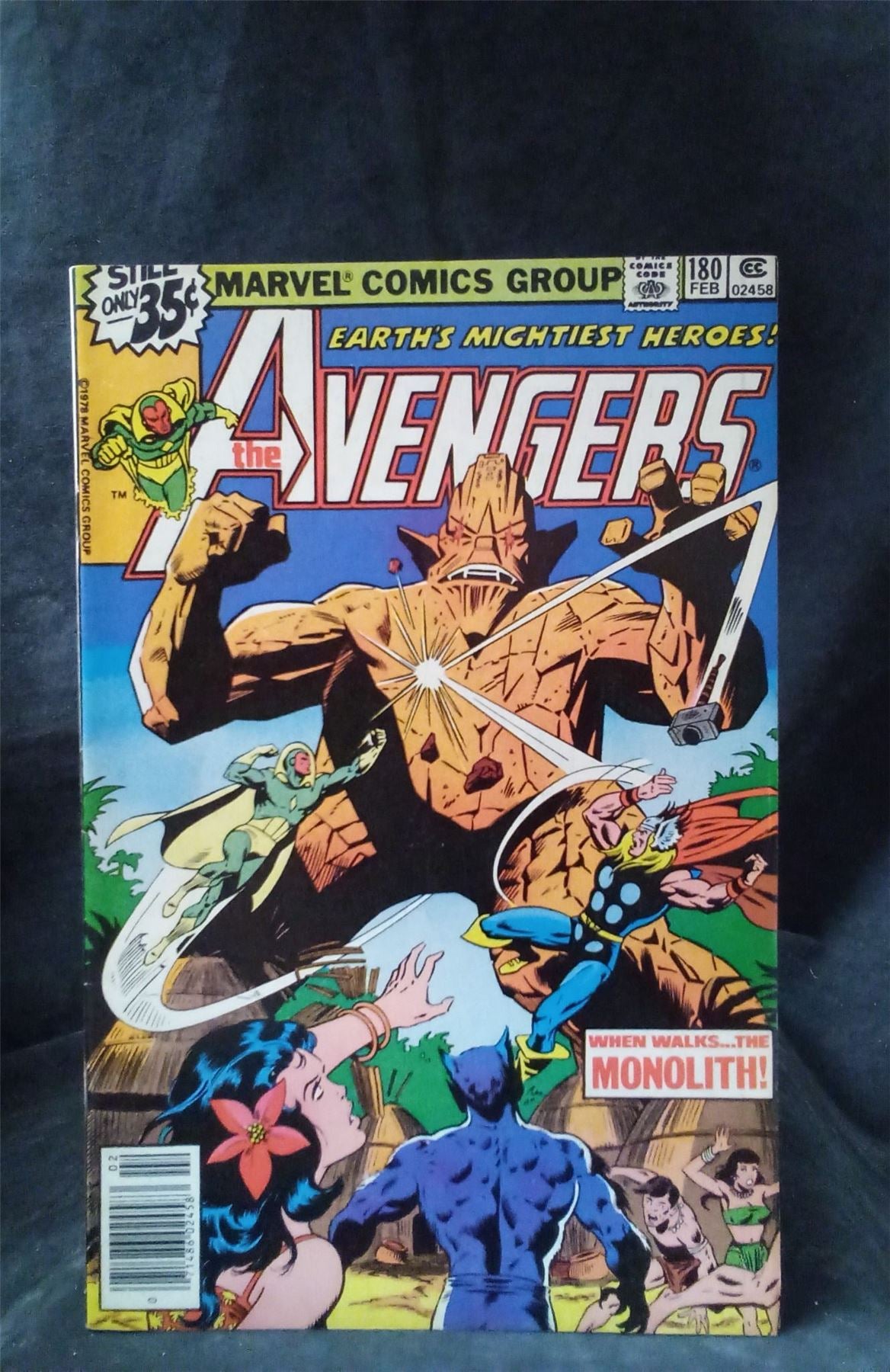 The Avengers #180 1979 Marvel Comics Comic Book