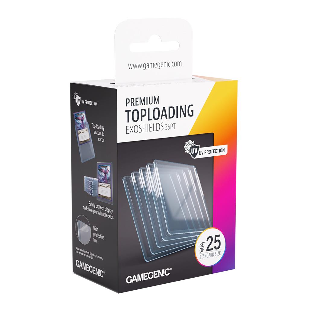Premium Toploading Exoshields 35pt - Clear TCG Gamegenic