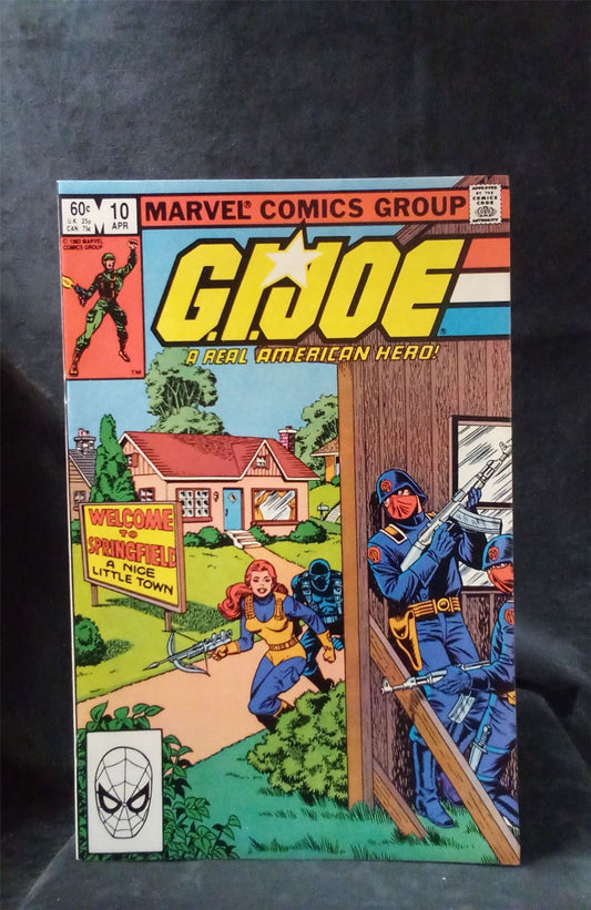 G.I. Joe: A Real American Hero #10 1983 Marvel Comics Comic Book