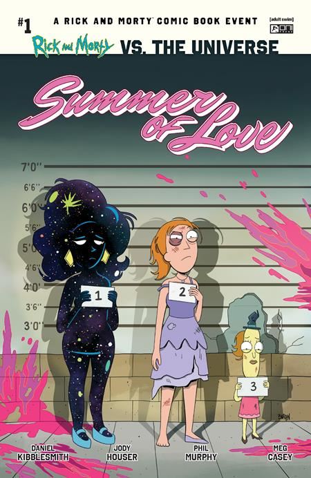 RICK AND MORTY VS THE UNIVERSE SUMMER OF LOVE #1 (ONE SHOT) CVR A DAVE BARDIN  Oni Press Comic Book 2025