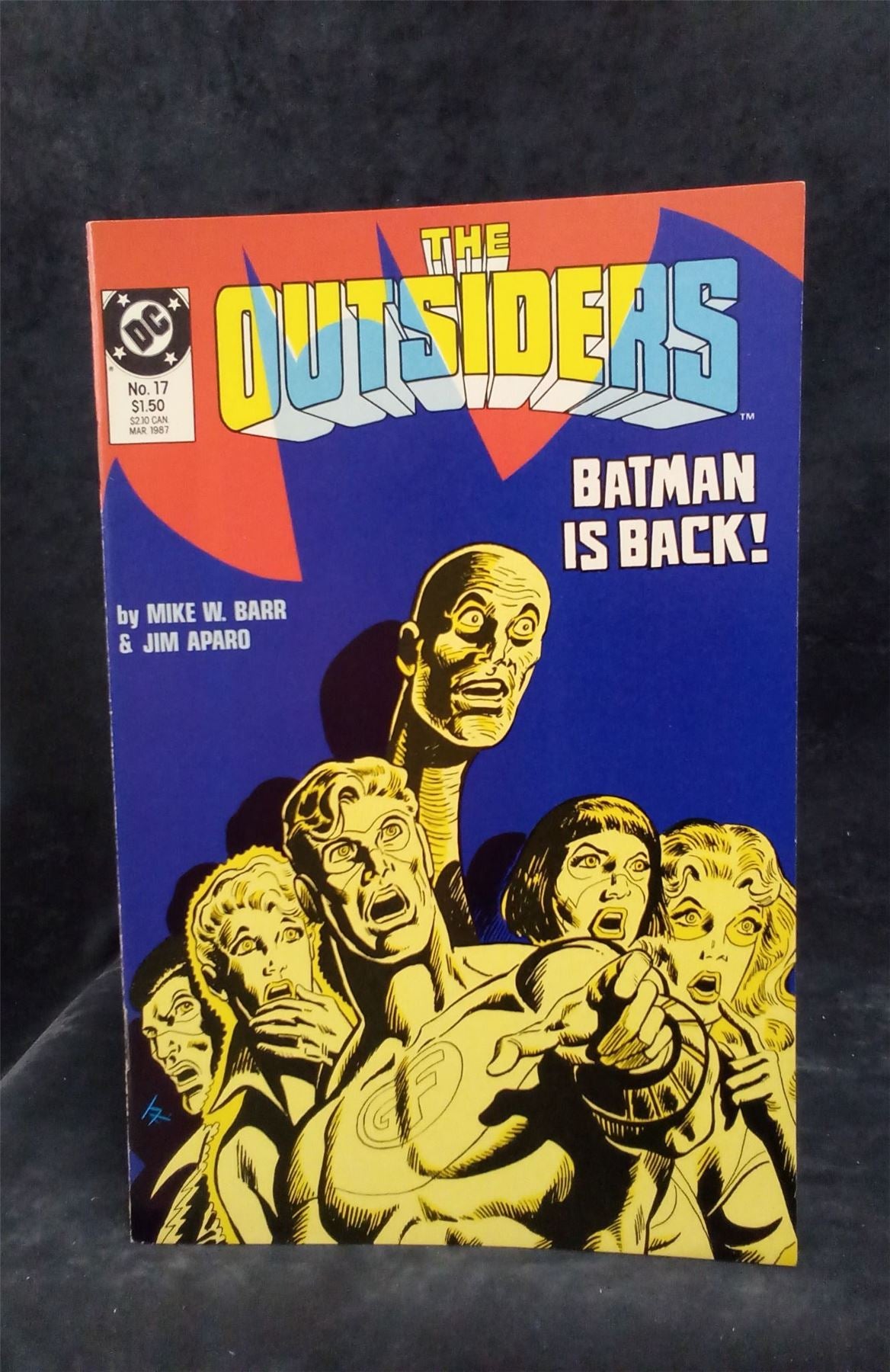 The Outsiders #17 1987 DC Comics Comic Book