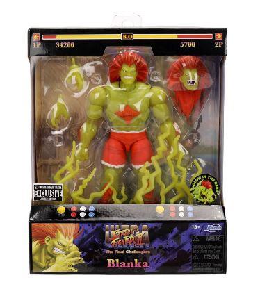 Ultra Street Fighter II Blanka Glow-in-the-Dark 6-Inch Scale Action Figure - Entertainment Earth Exclusive by Jada Toys
