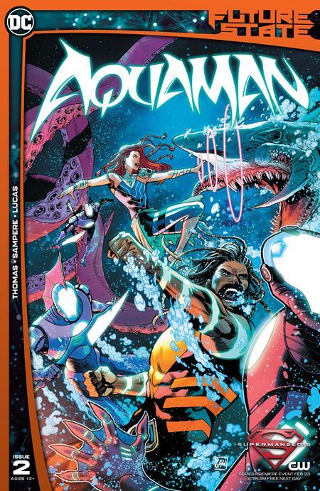 Future State Aquaman #2 (of 2) Cvr A Daniel Sampere DC Comics Comic Book
