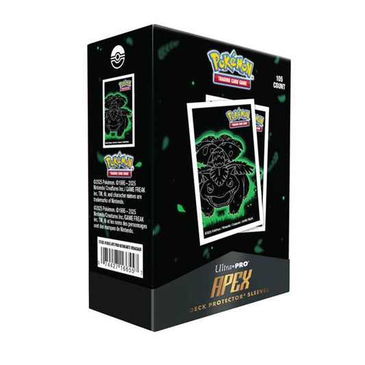 Deck Protectors: Pokemon Apex- Neon Kanto- Venusaur (105ct) By Ultra•PRO