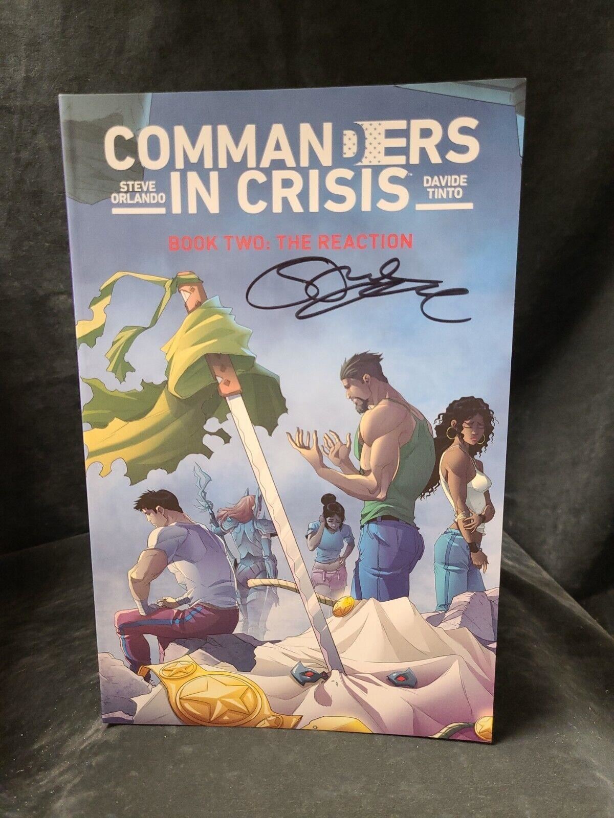 Commanders in Crisis, Volume 2: The Reaction Signed by Steve Orlando W/COA  Comic Book
