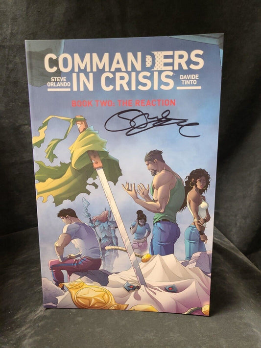 Commanders in Crisis, Volume 2: The Reaction Signed by Steve Orlando W/COA  Comic Book