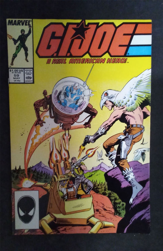 G.I. Joe: A Real American Hero #59 1987 marvel Comic Book