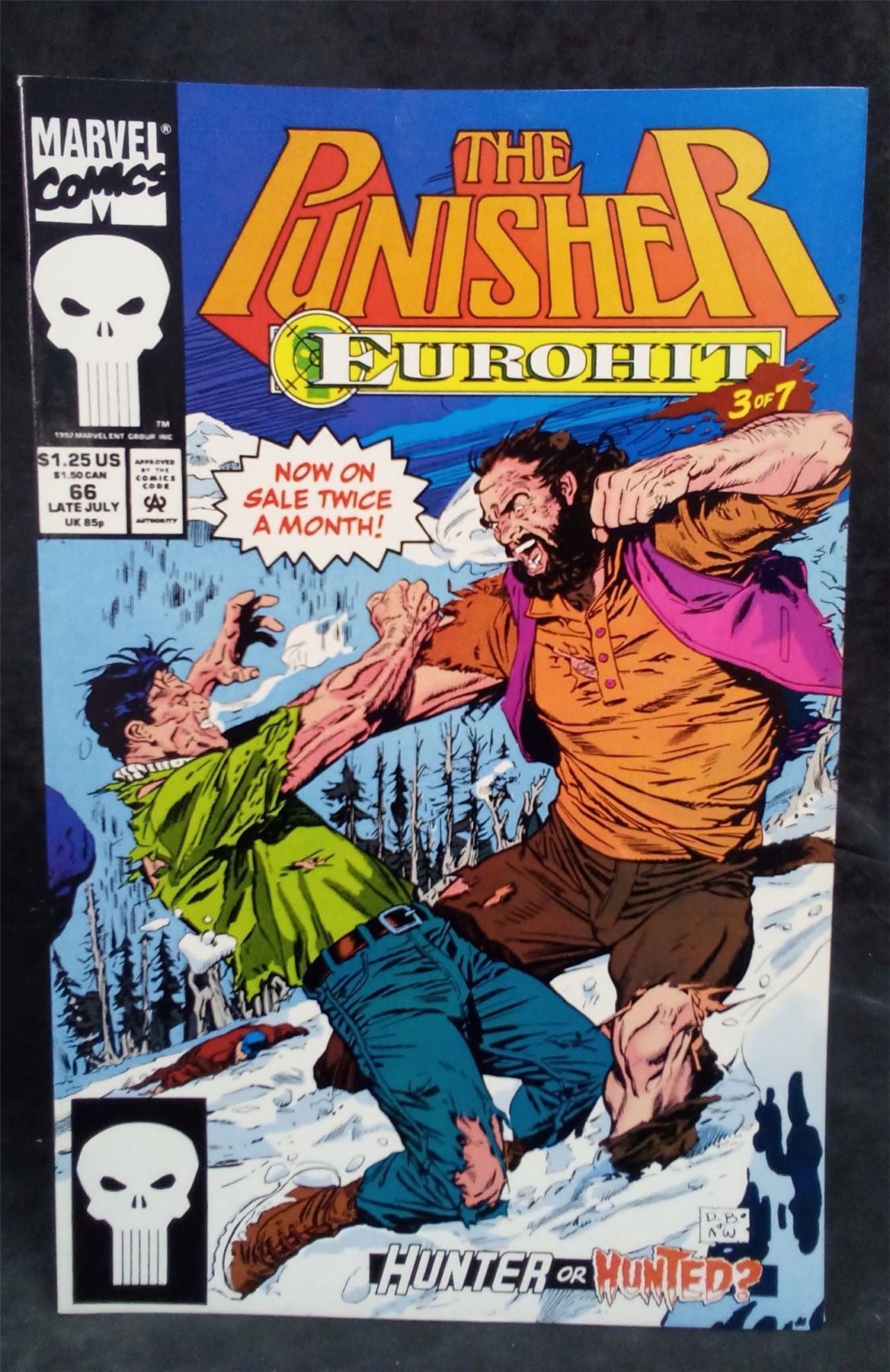 The Punisher #66 1992 Marvel Comics Comic Book