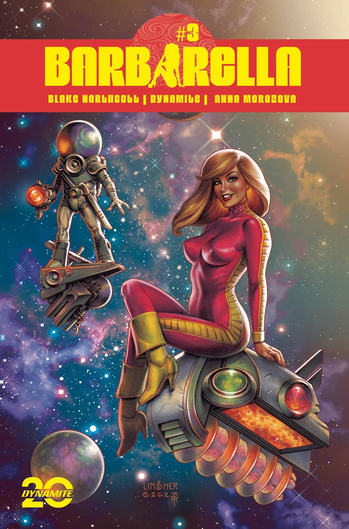 Barbarella #3 Cvr A Linsner Dynamite Comic Book
