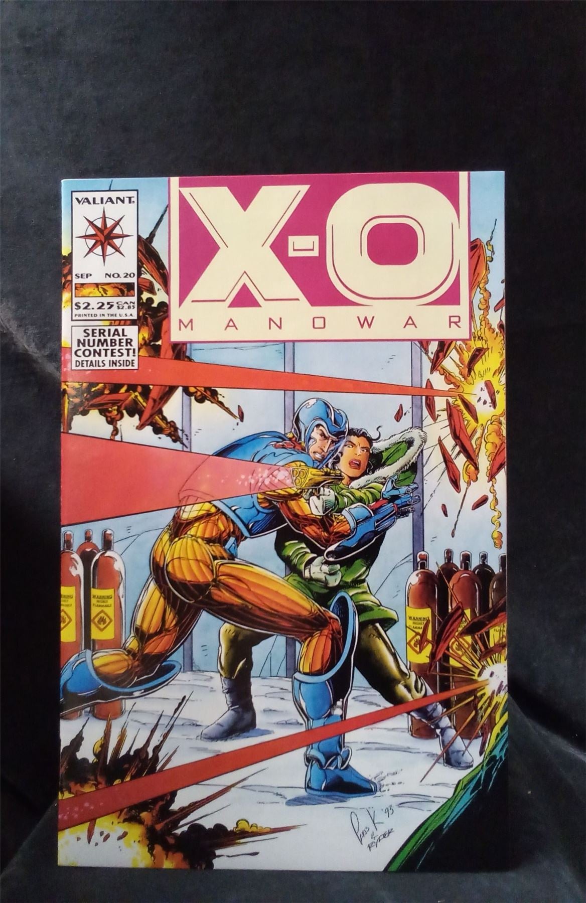 X-O Manowar #20 1993 valiant Comic Book