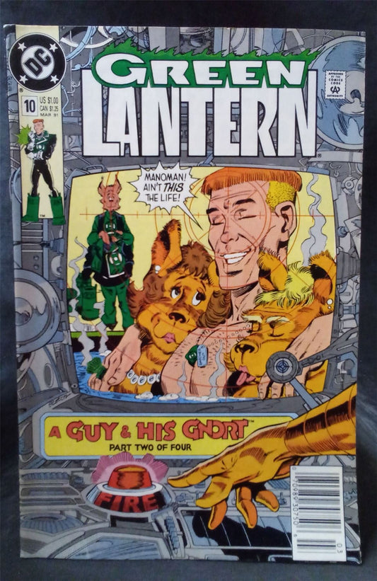 Green Lantern #10 1991 DC Comics Comic Book