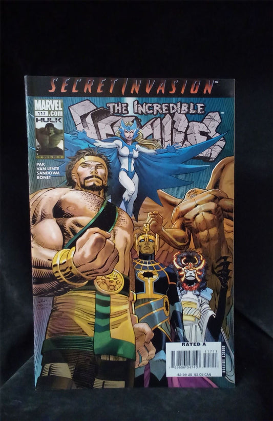 Incredible Hercules #117  2008 Marvel Comic Book