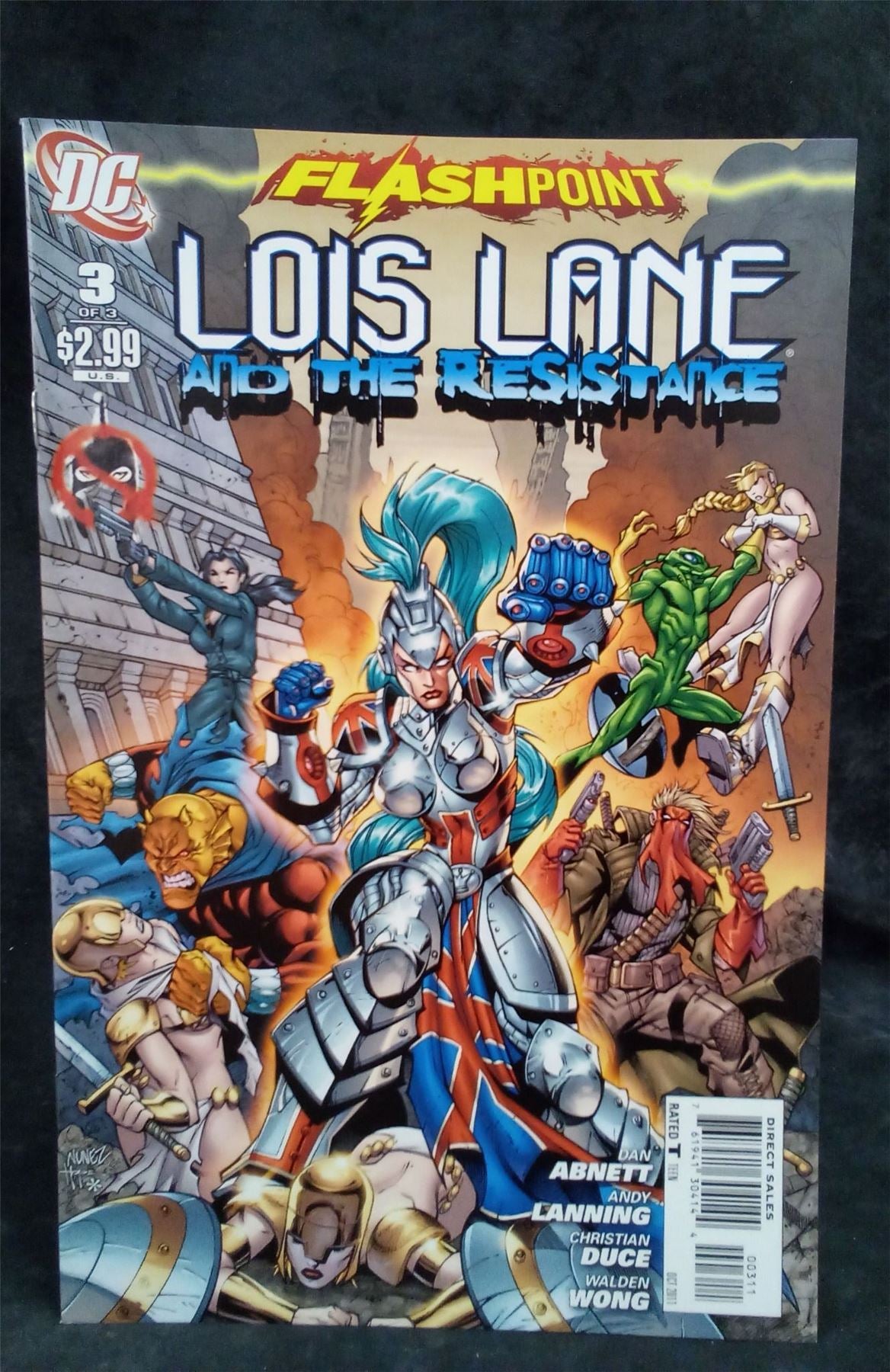 Flashpoint: Lois Lane and the Resistance #3 2011 DC Comics Comic Book