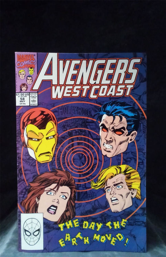 Avengers West Coast #58 1990 Marvel Comics Comic Book