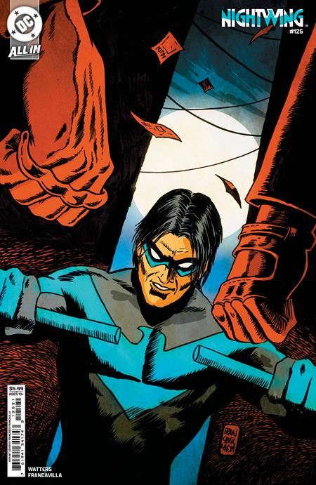 NIGHTWING #125 CVR C FRANCESCO FRANCAVILLA CARD STOCK VAR  DC Comics Comic Book 2025