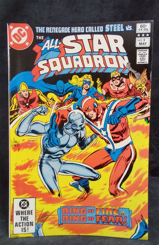 All-Star Squadron #9 1982 DC Comics Comic Book