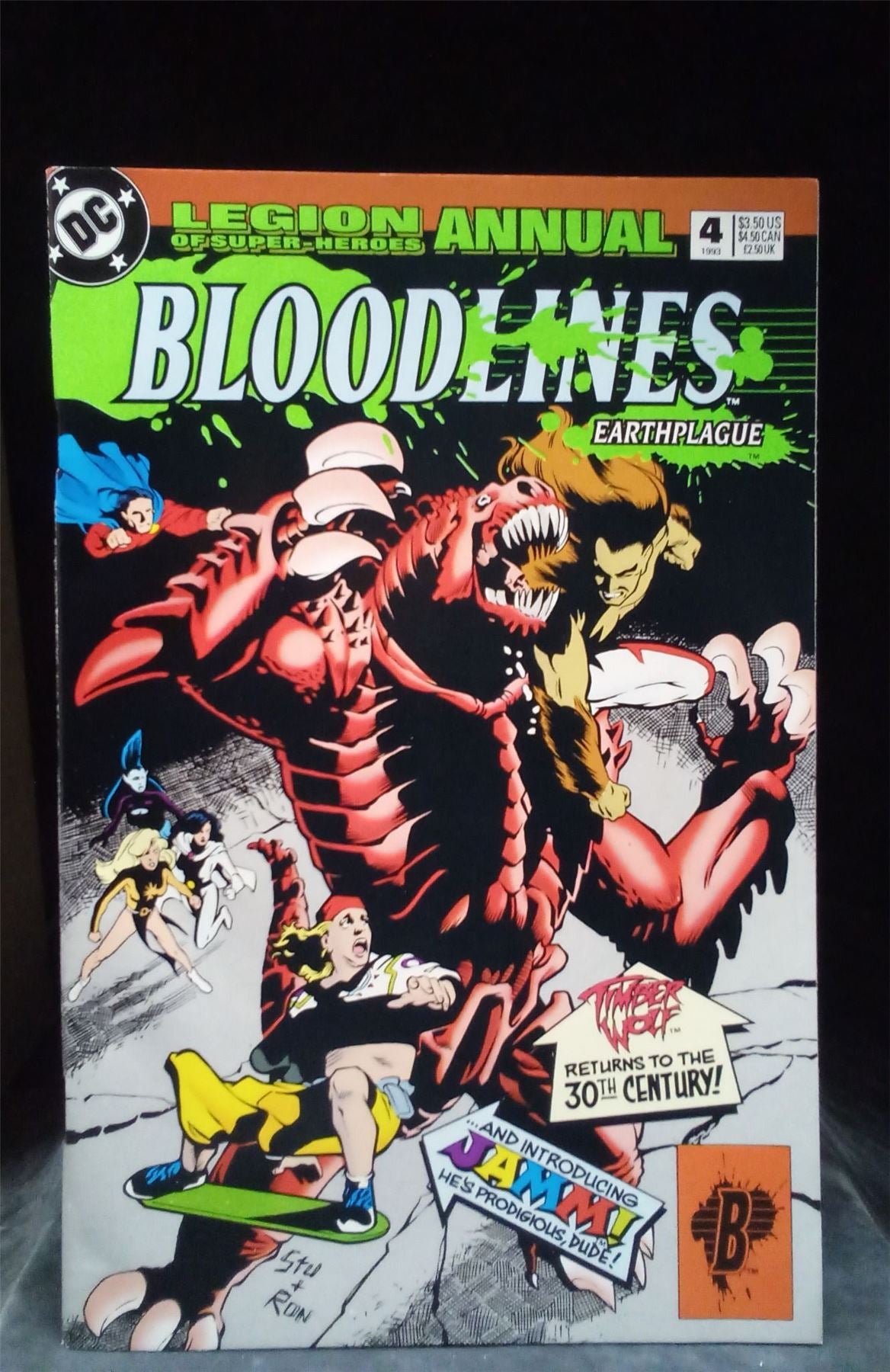 Legion of Super-Heroes Annual #4 1993 DC Comics Comic Book