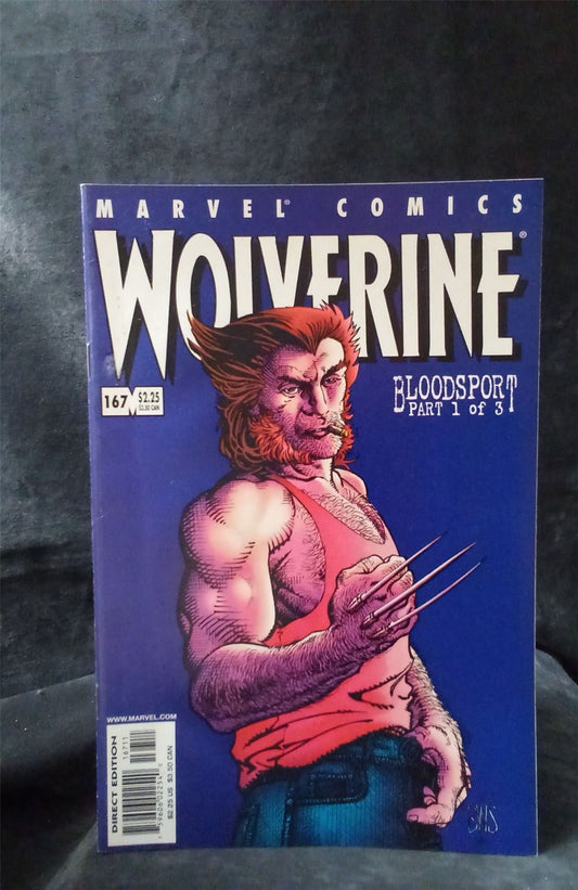 Wolverine #167 2001 Marvel Comics Comic Book