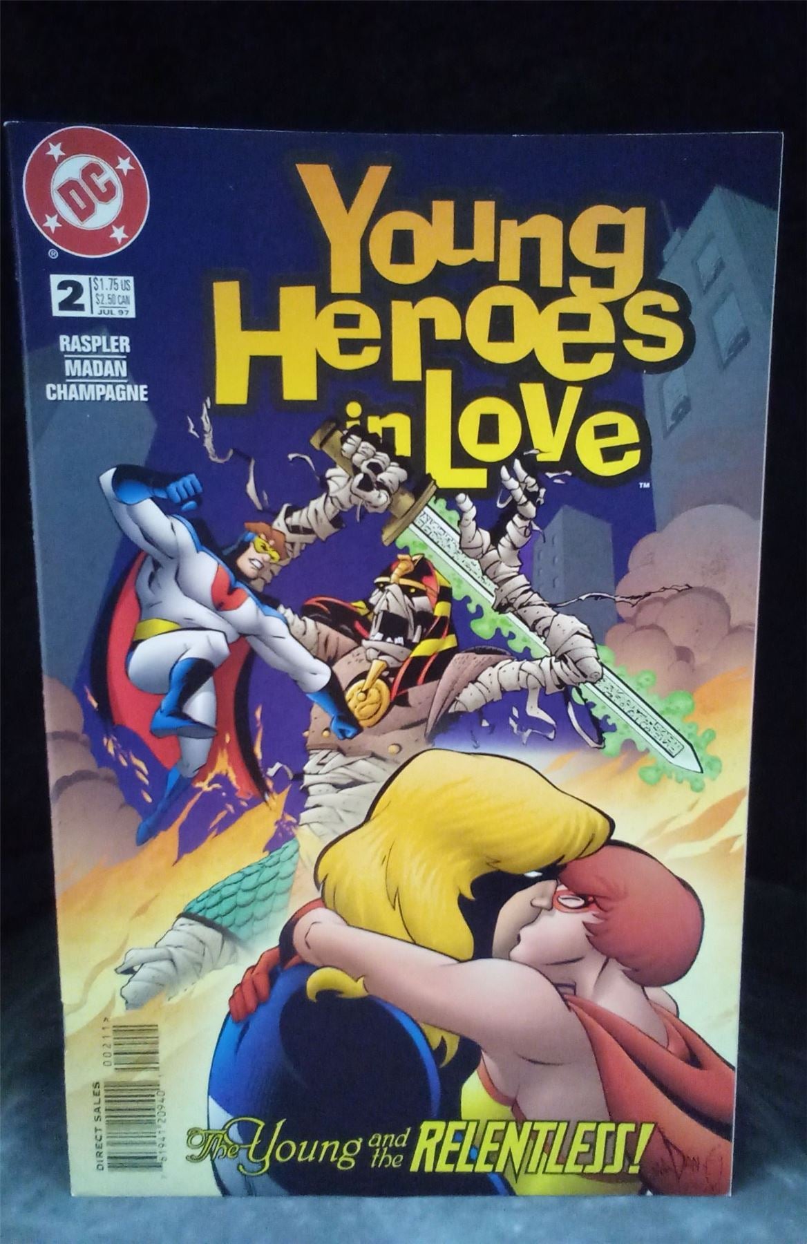 Young Heroes In Love #2 1997 DC Comics Comic Book