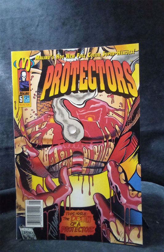 Protectors #5 Variant Cover 1993 malibu Comic Book