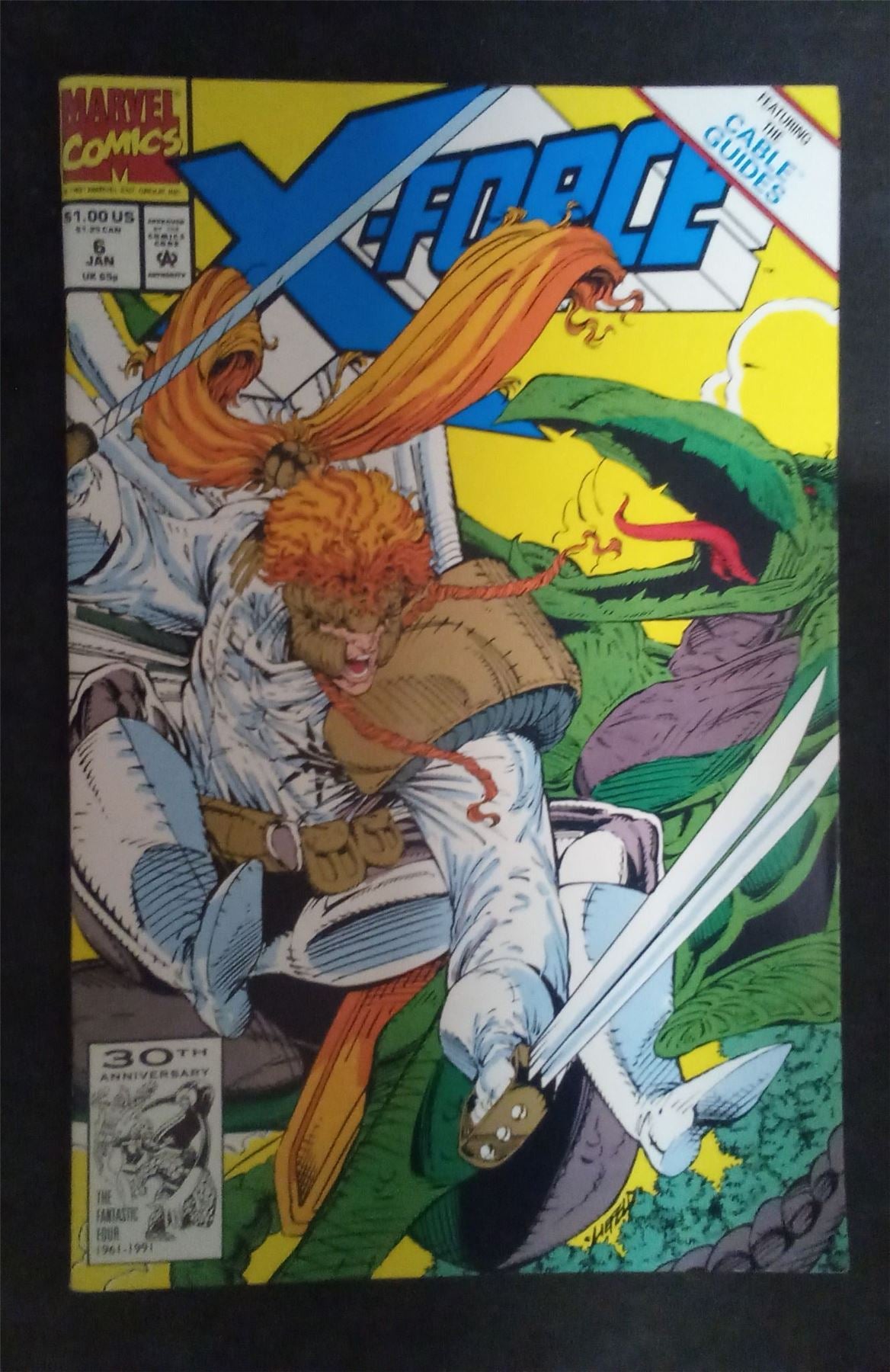 X-Force #6 1992 marvel Comic Book