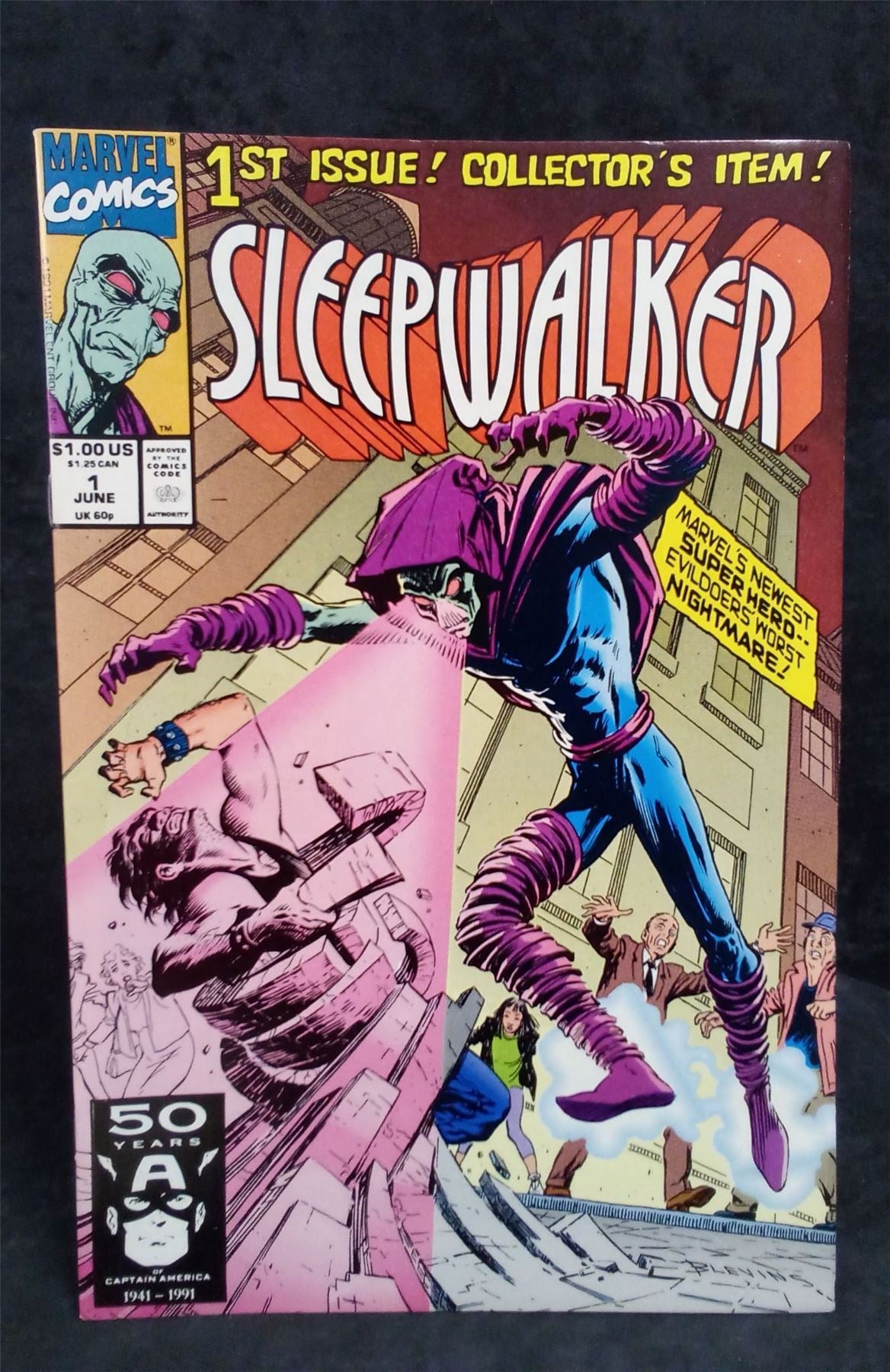 Sleepwalker #1 1991 Marvel Comics Comic Book
