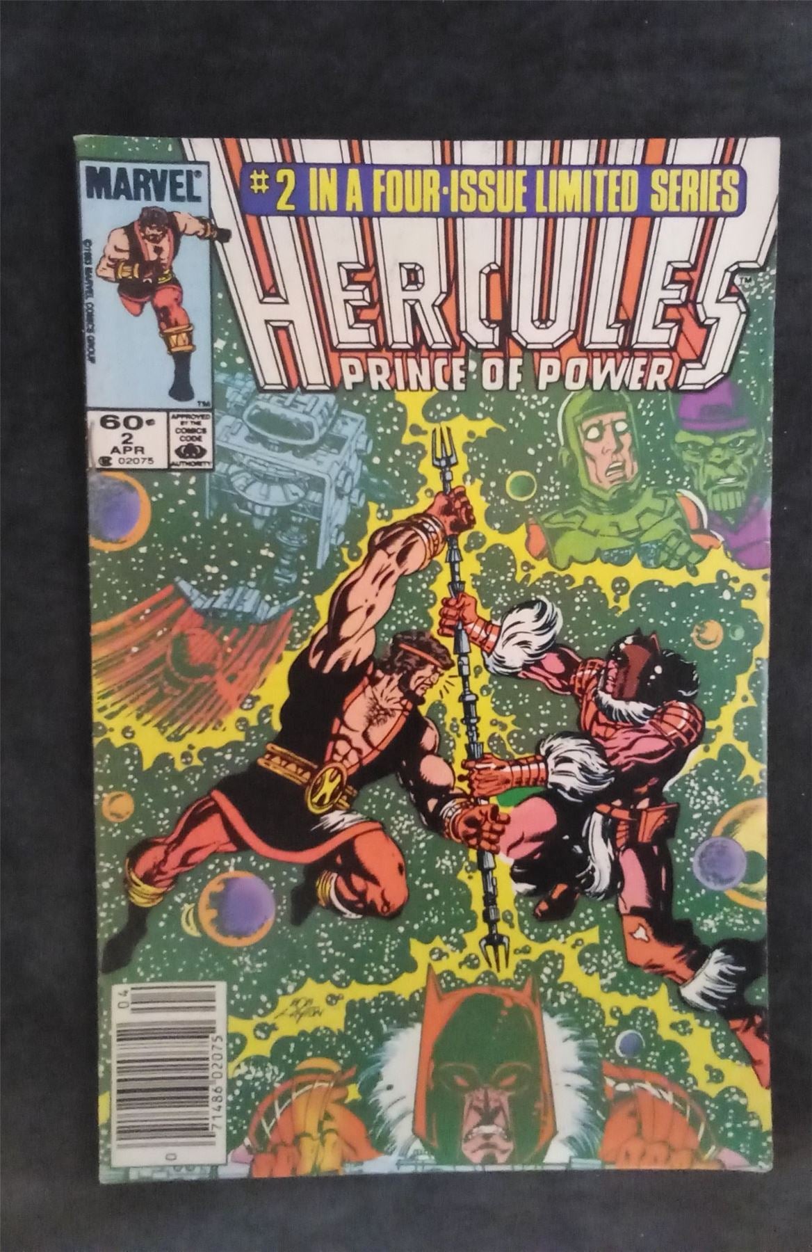 Hercules #2 1984 marvel Comic Book