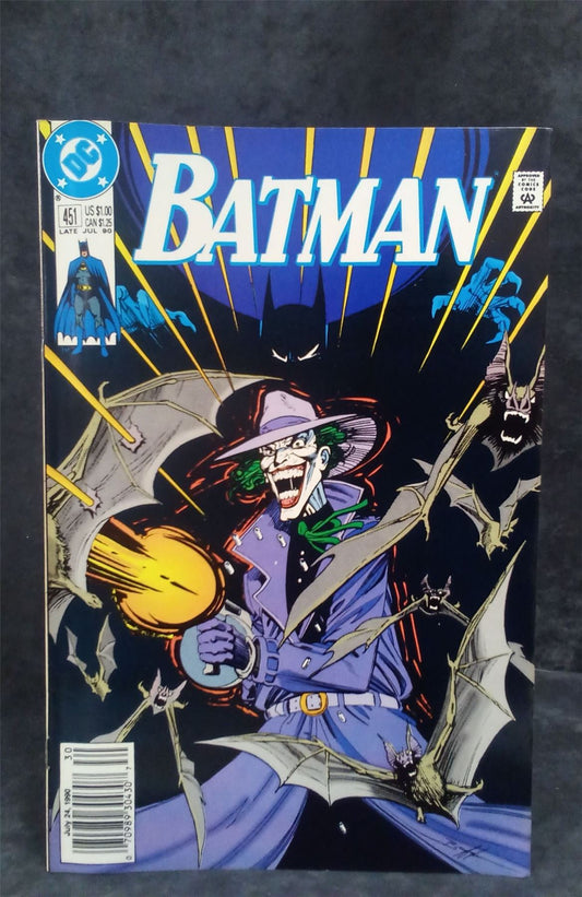 Batman #451 1990 DC Comics Comic Book
