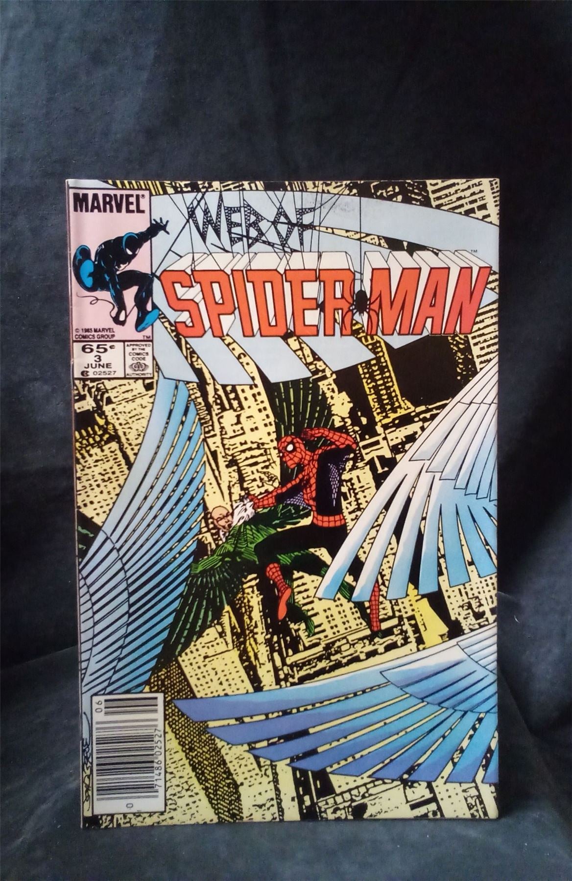 Web of Spider-Man #3 1985 Marvel Comics Comic Book