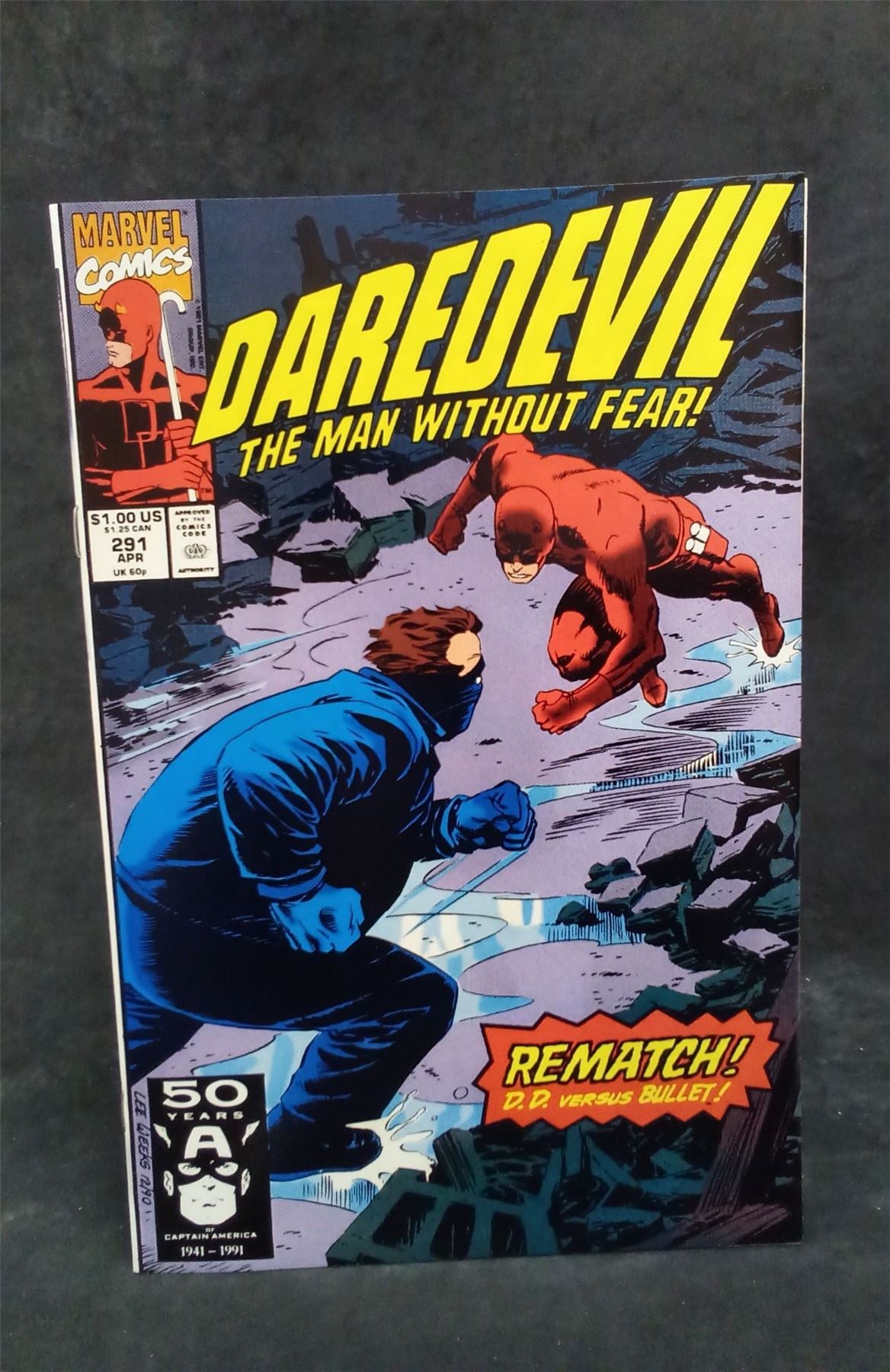 Daredevil #291 1991 marvel Comic Book