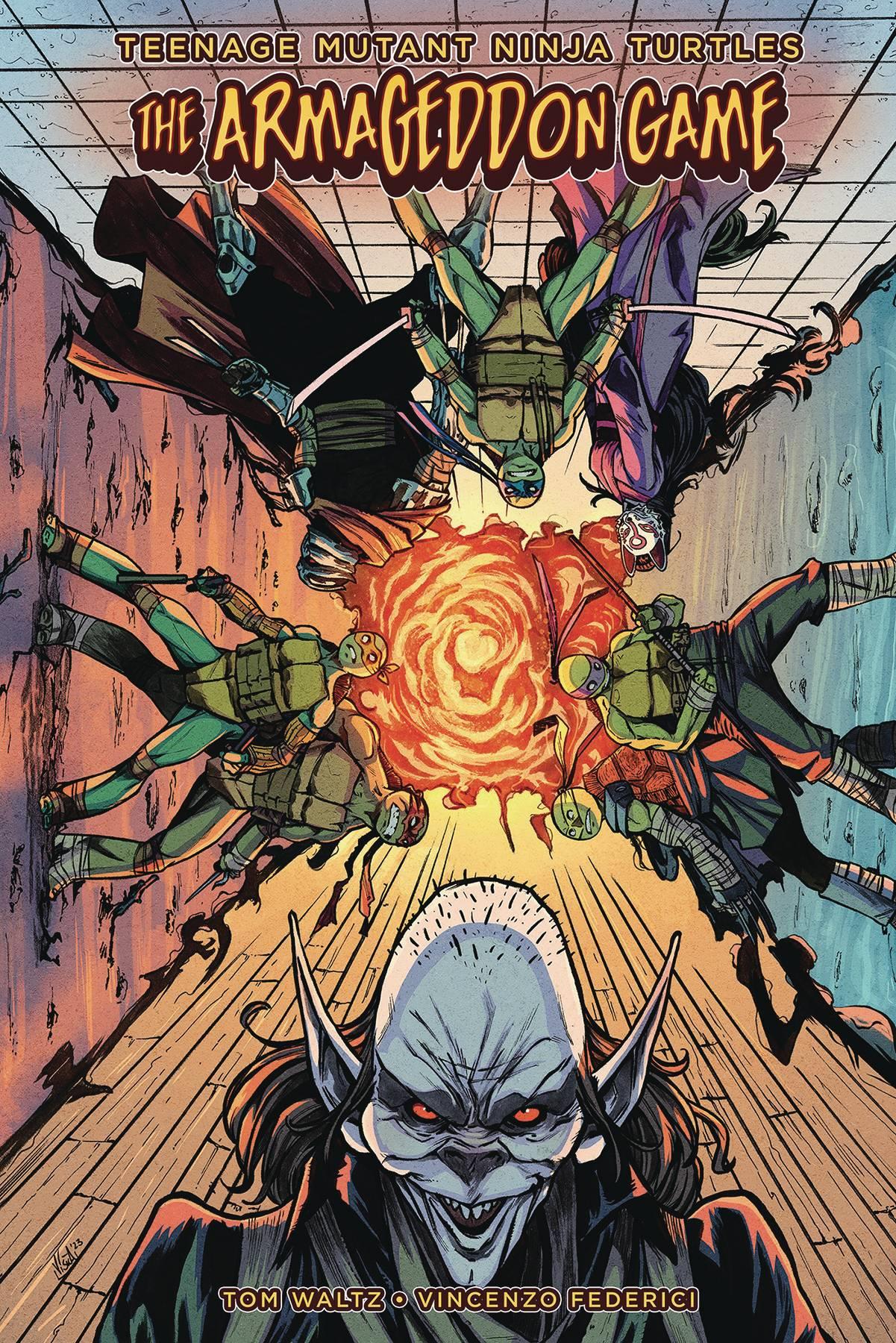 TMNT Armageddon Game HC IDW Hardcover