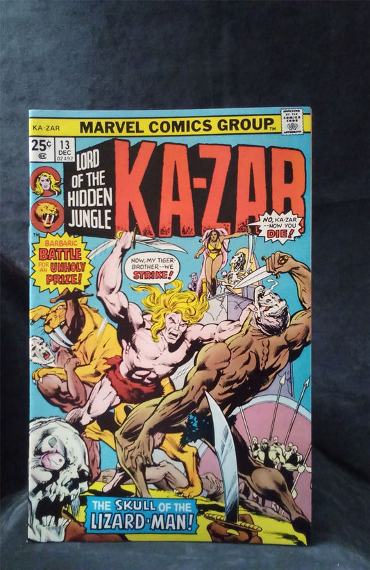 Ka-Zar #13 1975 Marvel Comics Comic Book