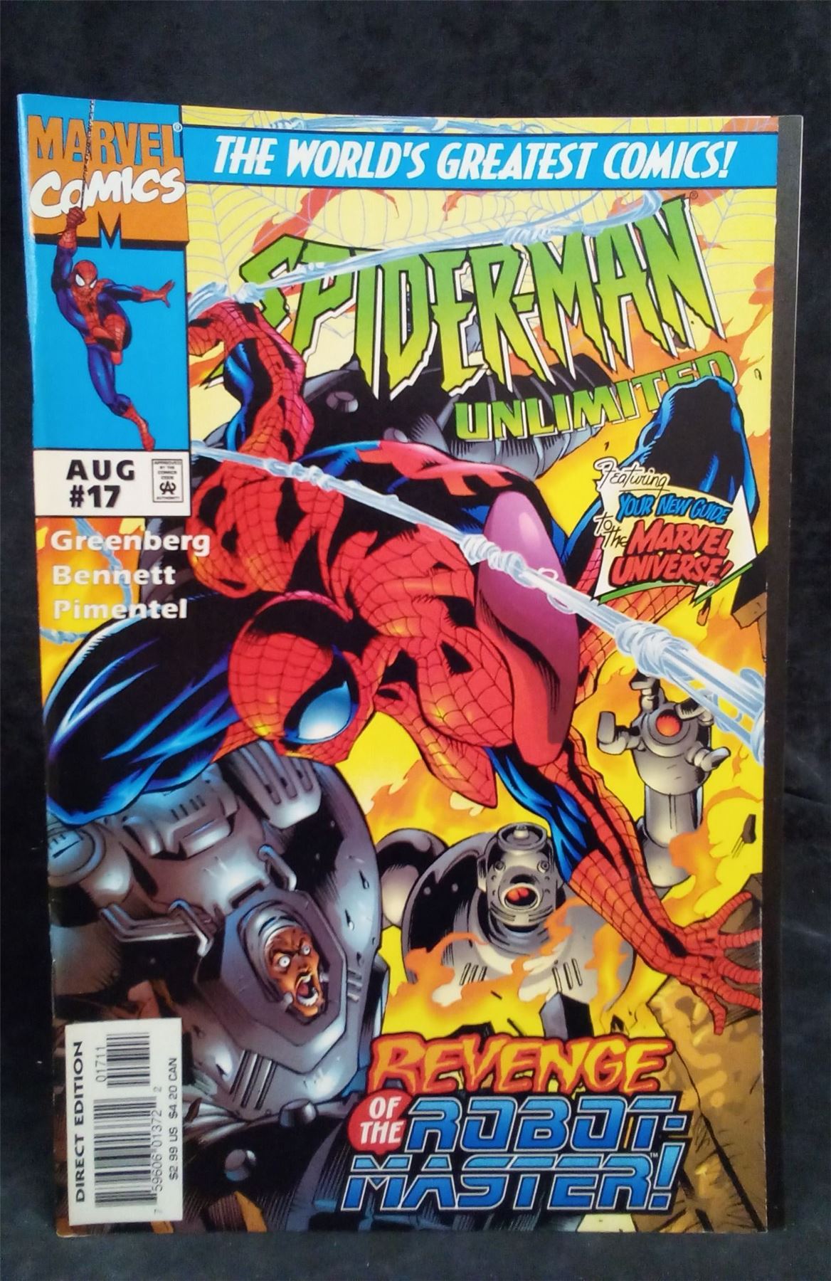 Spider-Man Unlimited #17 1997 Marvel Comics Comic Book