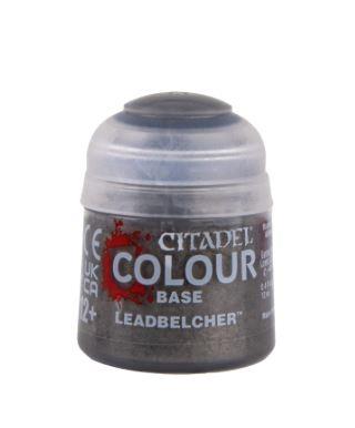 Citadel Colour Base: Leadbelcher 21-28 (12ML) by Games Workshop
