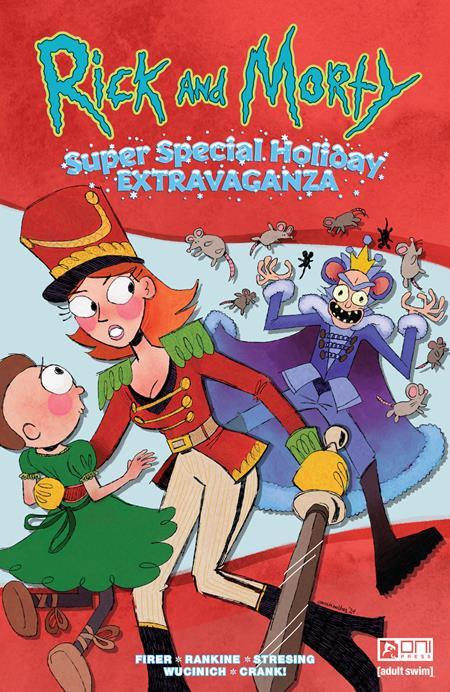Rick And Morty Super Special Holiday Extravaganza #1 (one Shot) Cvr B Emmett Hobbes Var (mr) Oni Press Comic Book