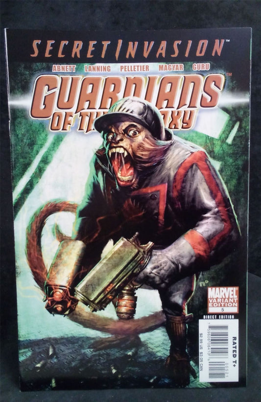 Guardians of the Galaxy #5 Monkey Cover 2008 Marvel Comics Comic Book