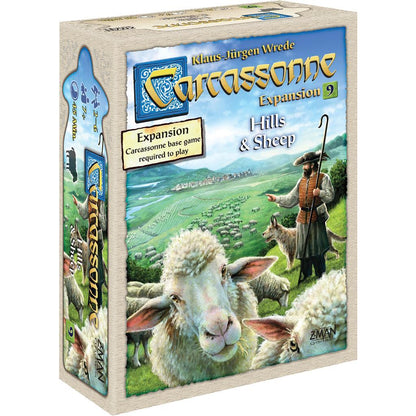 Carcassonne Exp 9: Hills and Sheep Board Game by Z-Man Games