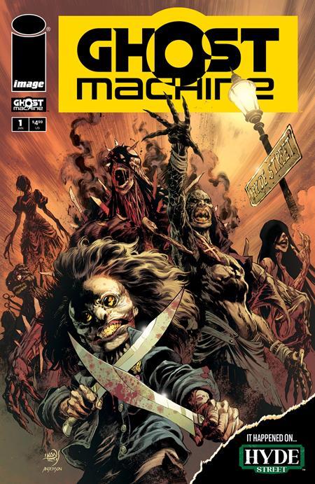Ghost Machine (one Shot)  Cvr J Ivan Reis Var Image Comics Comic Book