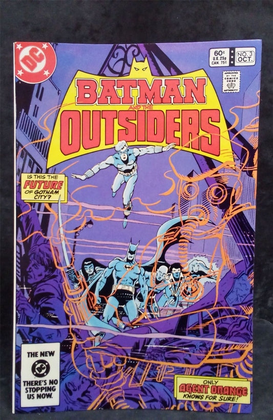 Batman and the Outsiders #3 1983 DC Comics Comic Book