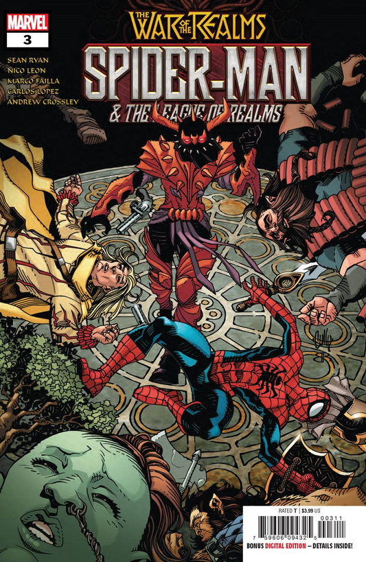 Spider-man & League Of Realms #3 Marvel Comics Comic Book