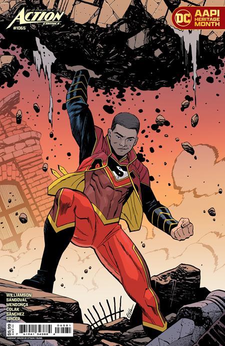 Action Comics #1065 Cvr E Ethan Young Kong Kenan Aapi Month Card Stock Var (house Of Brainiac) DC Comics Comic Book