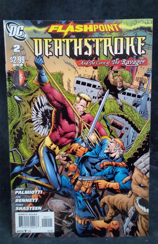 Flashpoint: Deathstroke and the Curse of the Ravager #2 2011 DC Comics Comic Book