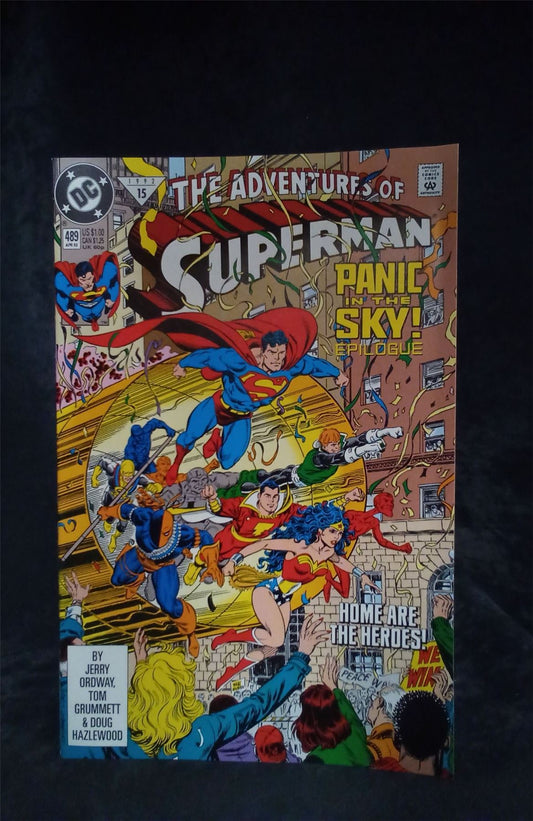 Adventures of Superman #489 1992 DC Comics Comic Book