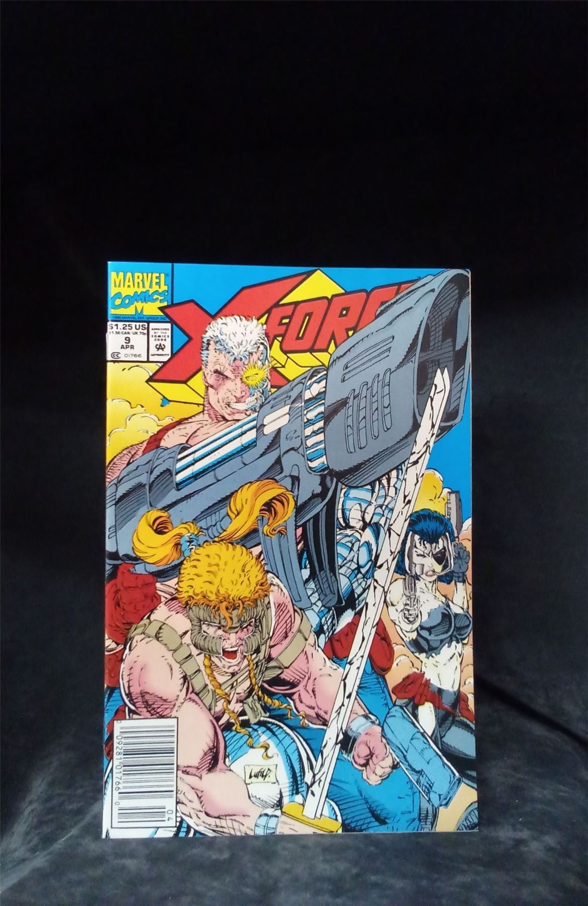 X-Force #9 Newsstand Edition 1992 Marvel Comics Comic Book