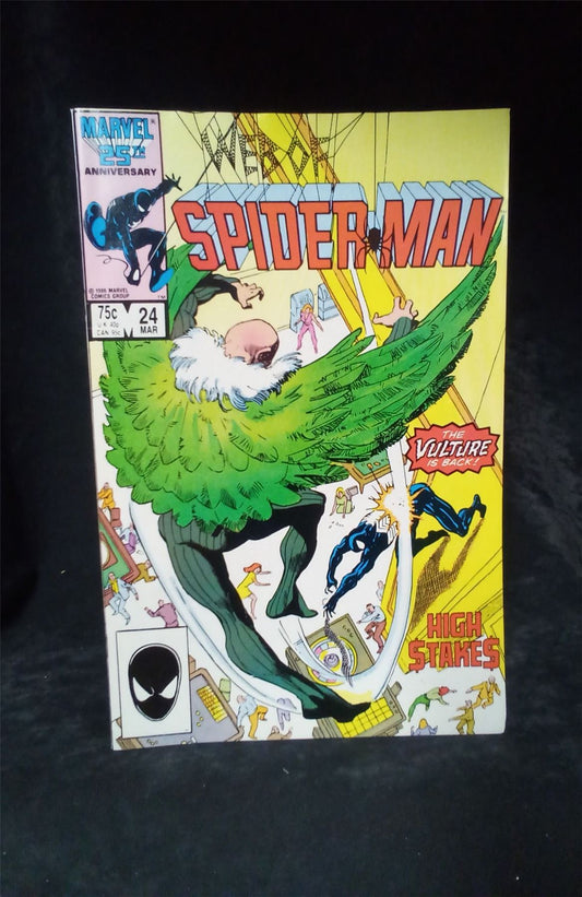 Web of Spider-Man #24 1987 Marvel Comics Comic Book