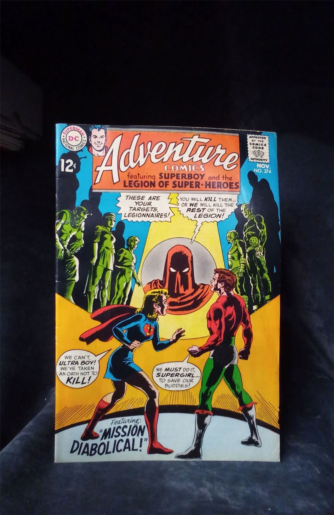 Adventure Comics #374 1968 DC Comics Comic Book