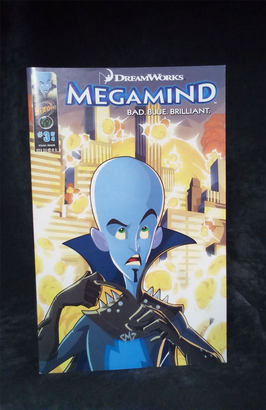 DreamWorks' Megamind: Bad. Blue. Brilliant. #3 2011 Ape Entertainment Comic Book