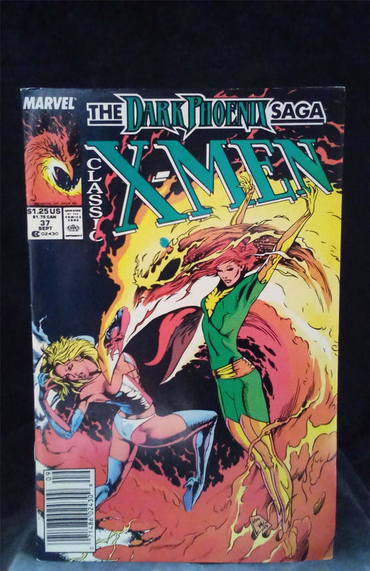 Classic X-Men #37 1989 Marvel Comics Comic Book