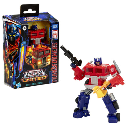 Transformers Gen Legacy G1 Dlx Optimus Prime Action Figure