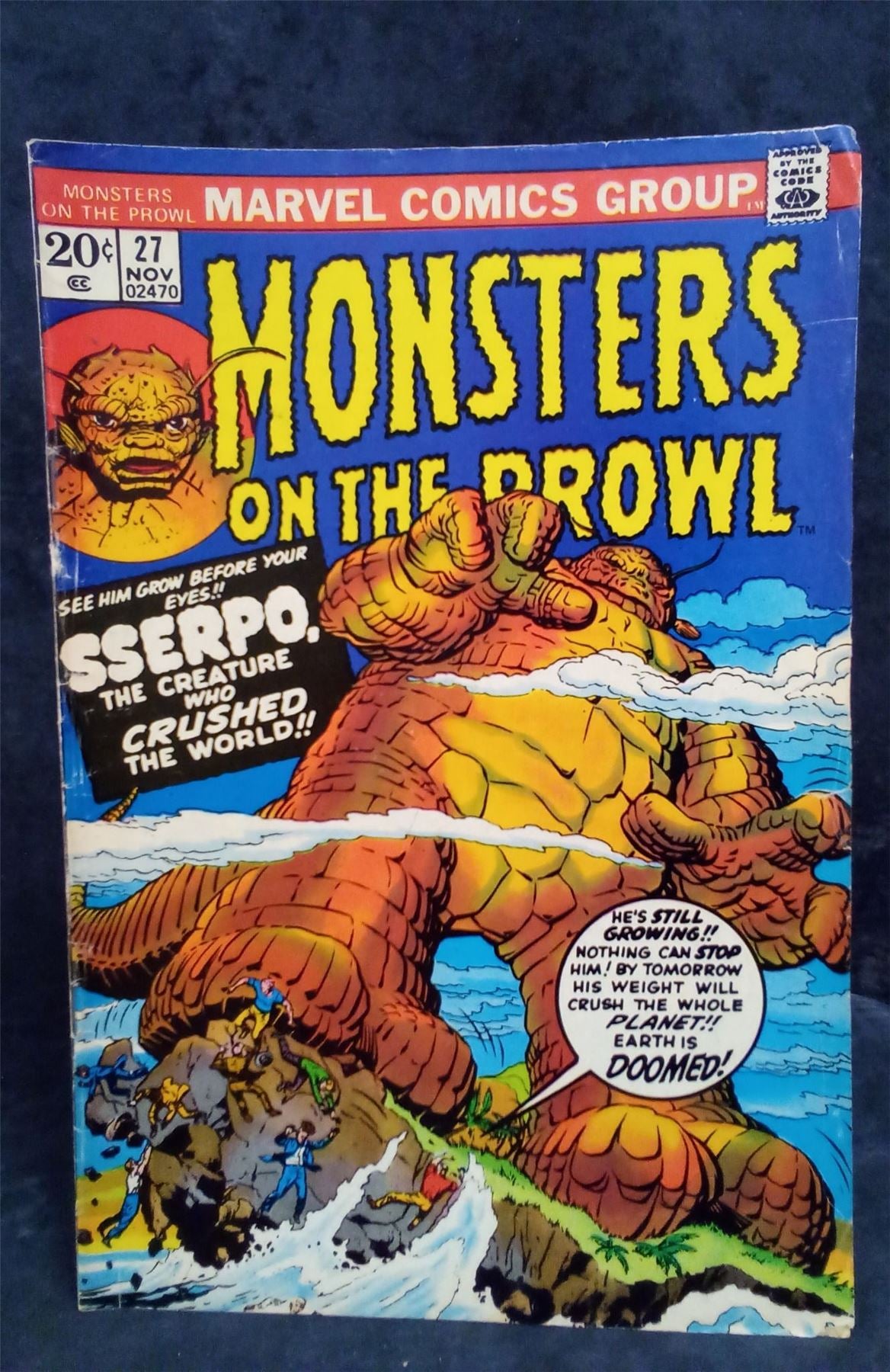 Monsters on the Prowl #27 1973 Marvel Comics Comic Book